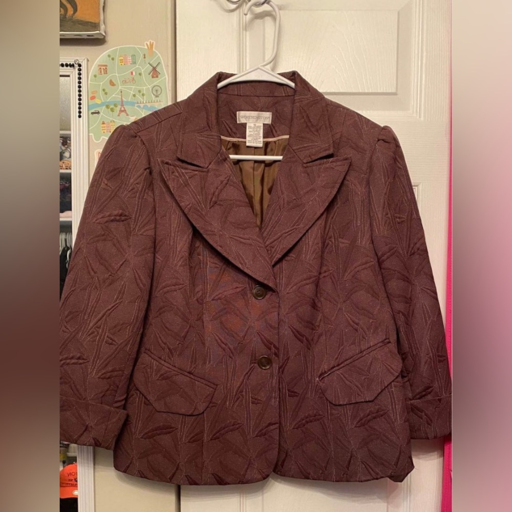 Worthington Women’s Brown blazer size 16 NWOT SALE